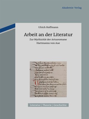 cover image of Arbeit an der Literatur